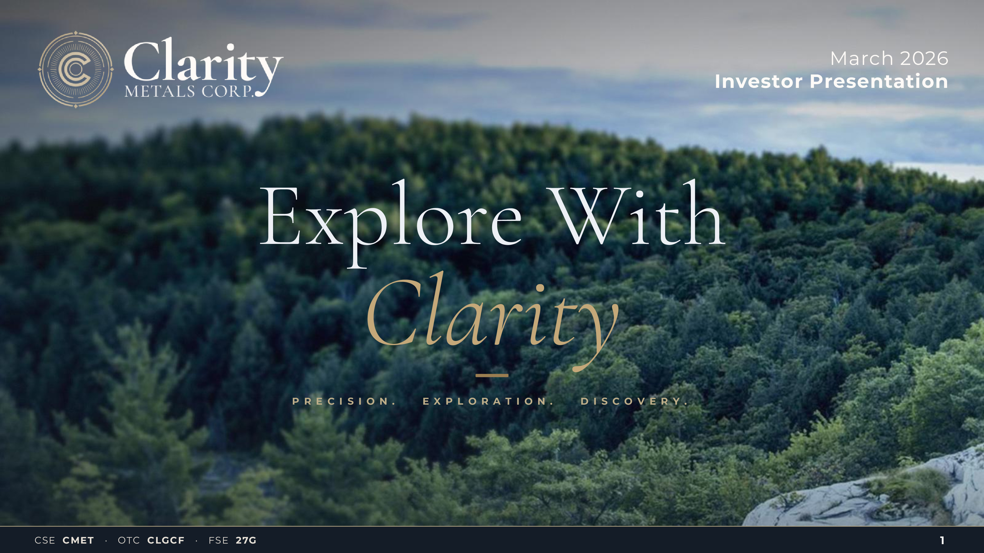 2026-03 Clarity Presentation
